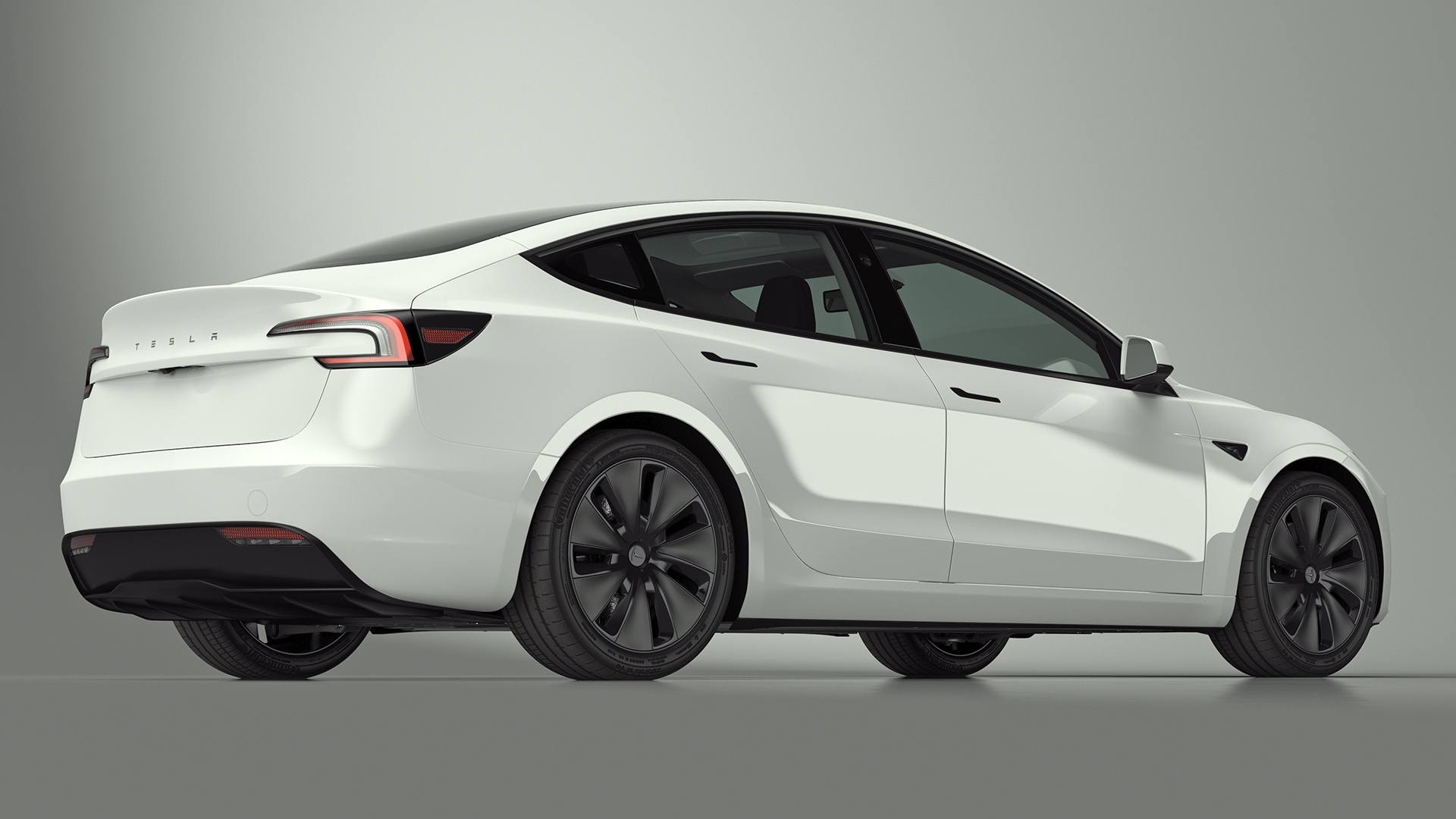 Tesla Model 3 2024 White 3D model