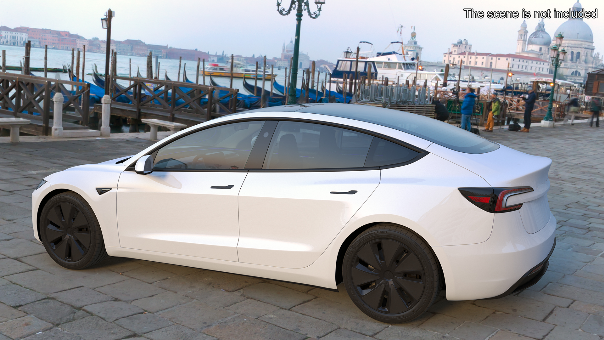 Tesla Model 3 2024 White 3D model