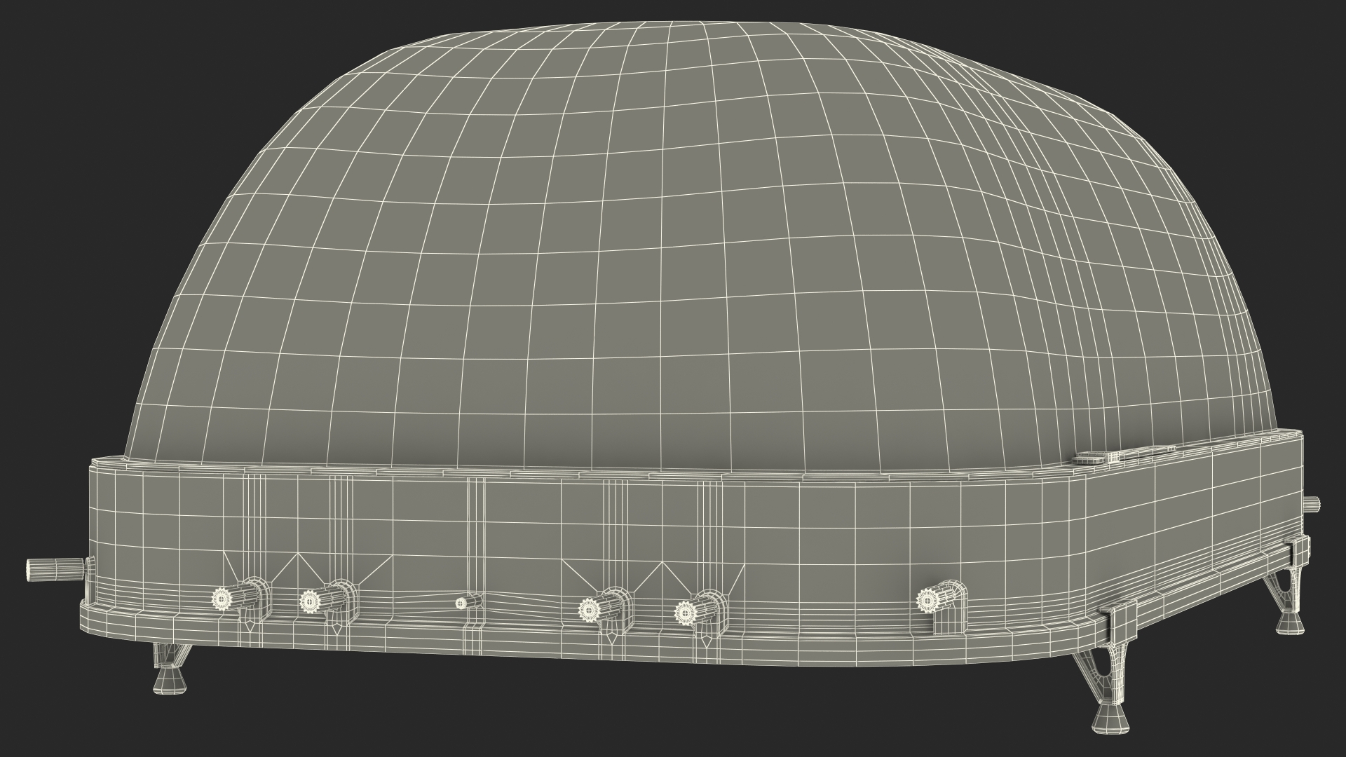 Table Hockey with Dome 3D