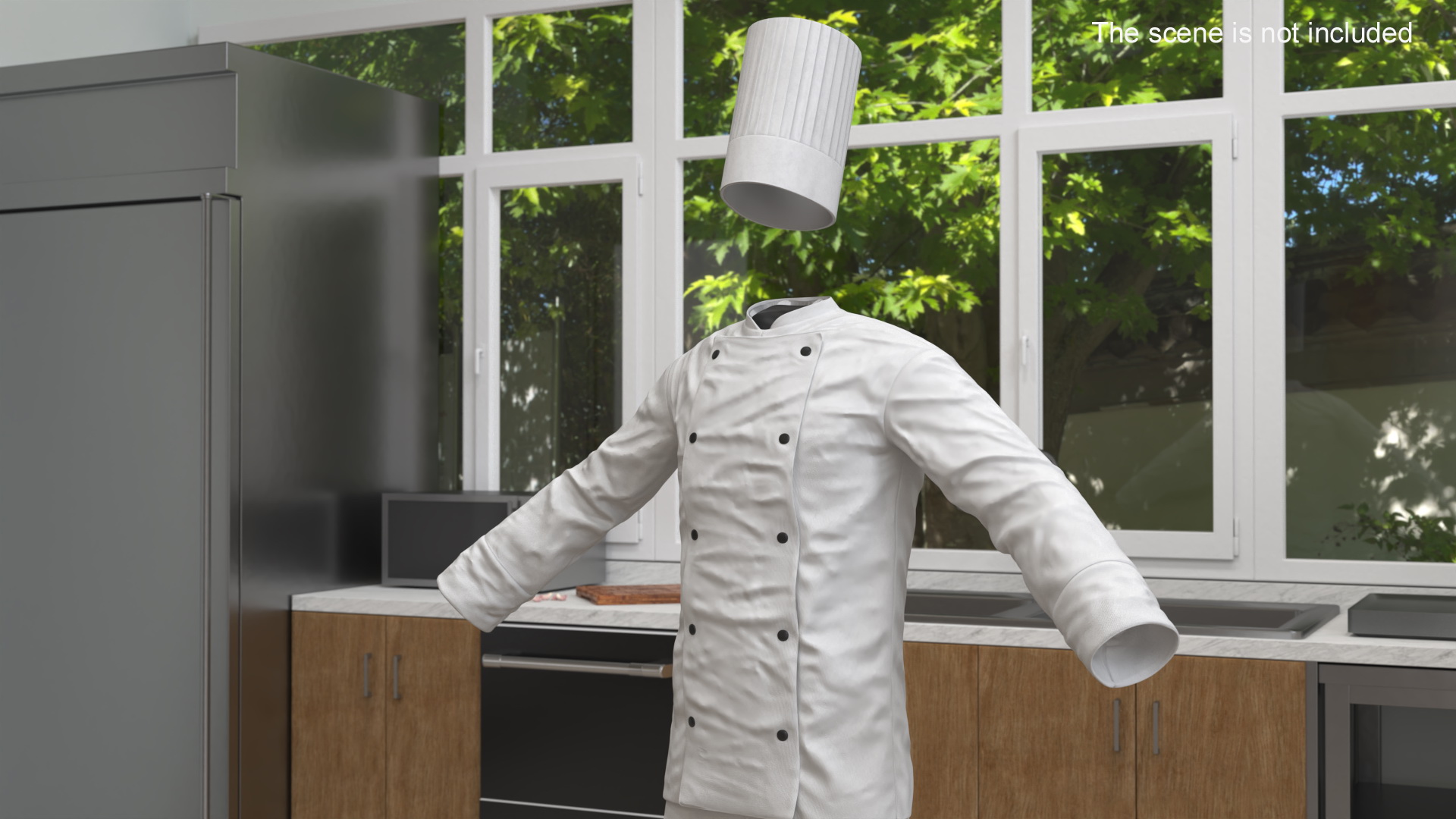 3D Chef Outfit