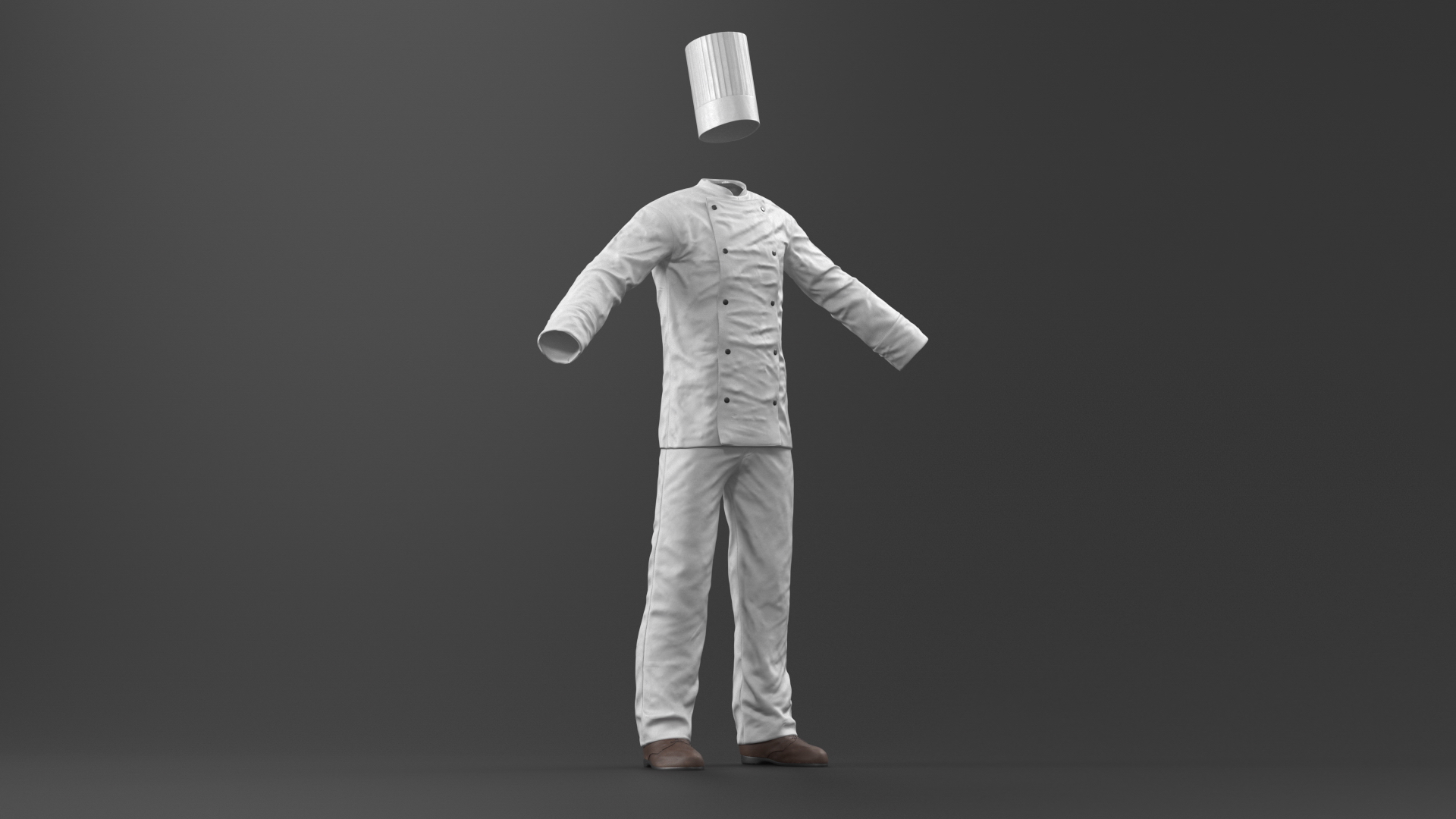 3D Chef Outfit