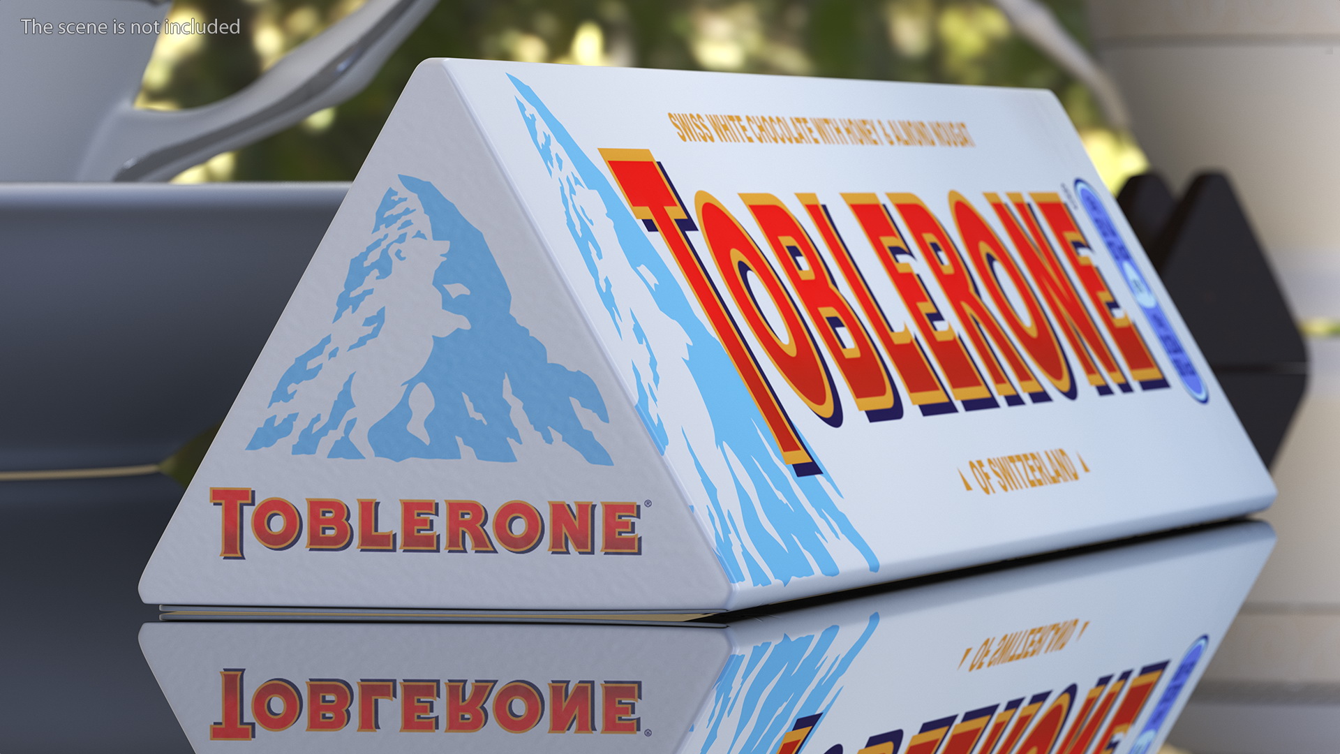 3D Toblerone White Chocolate Package model