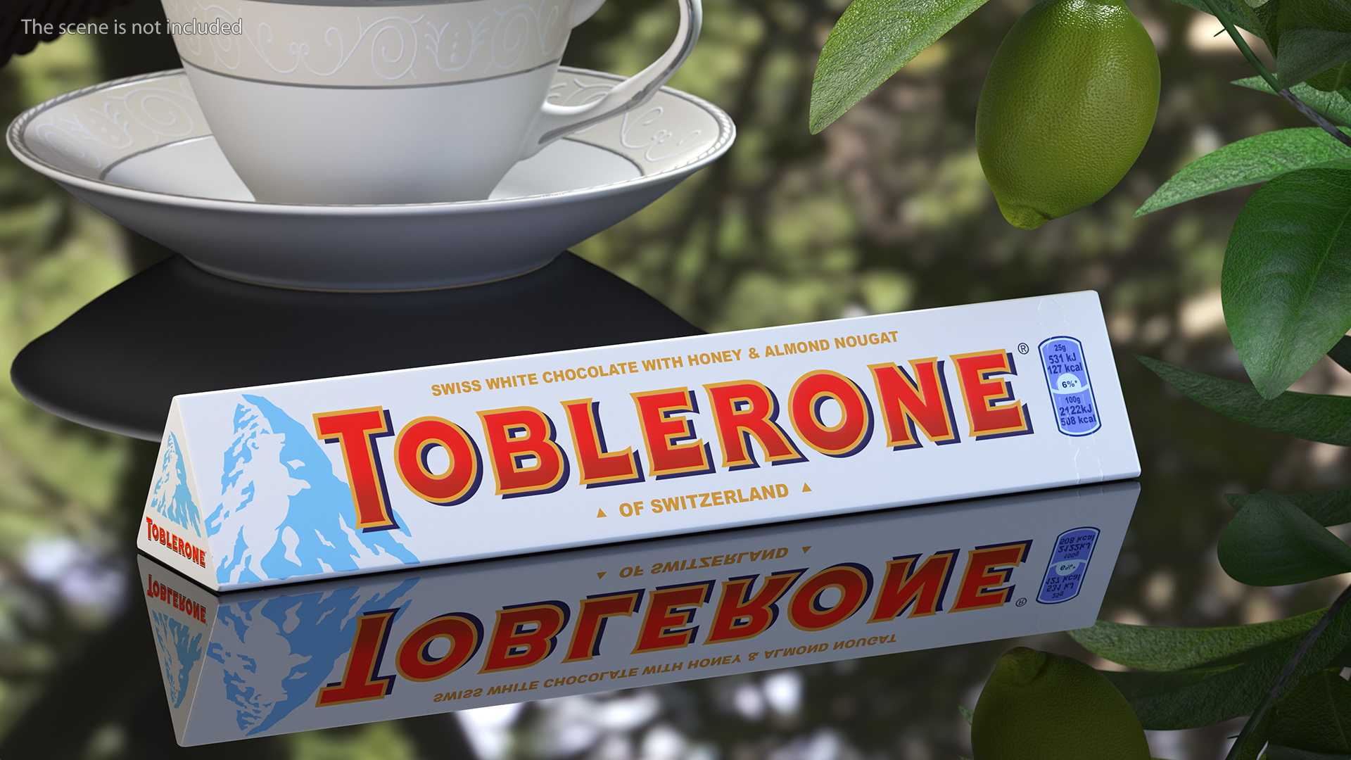 3D Toblerone White Chocolate Package model