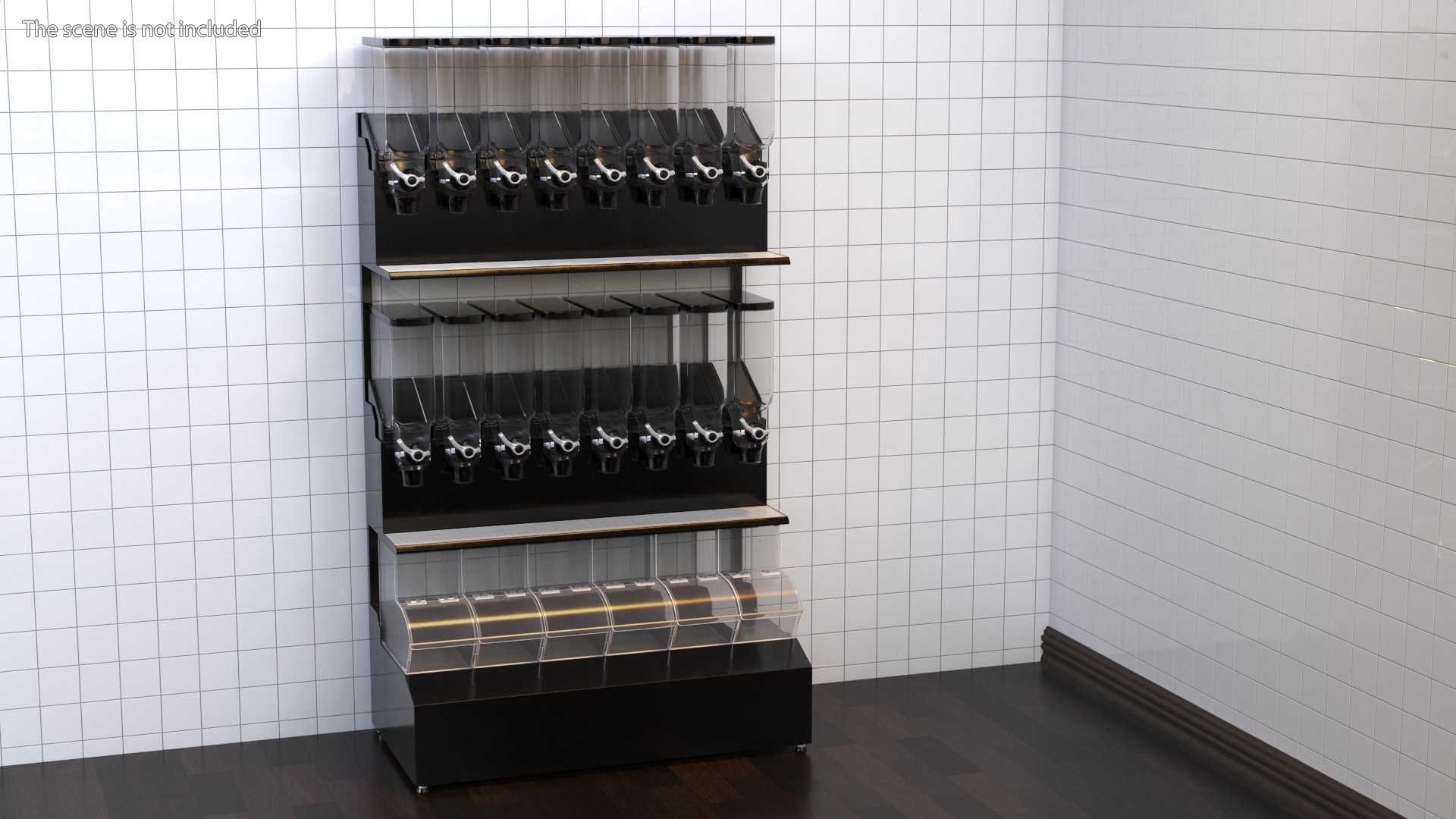 Bulk Wholefood Retail Display Unit 3D model