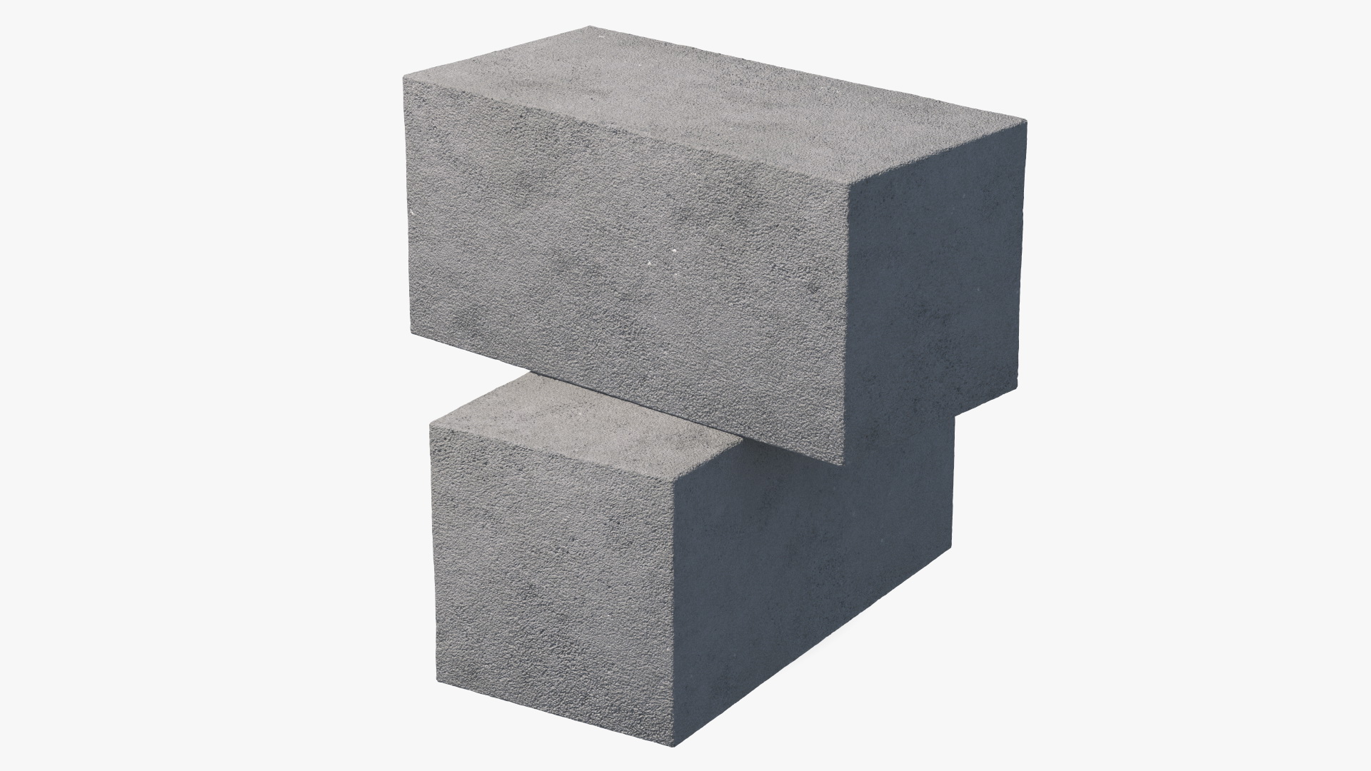 3D model Concrete Solid Brick