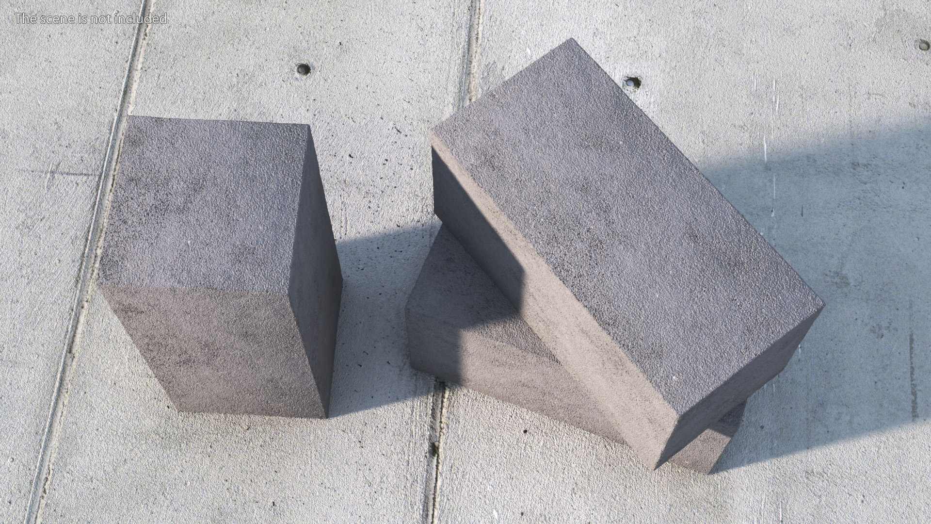 3D model Concrete Solid Brick