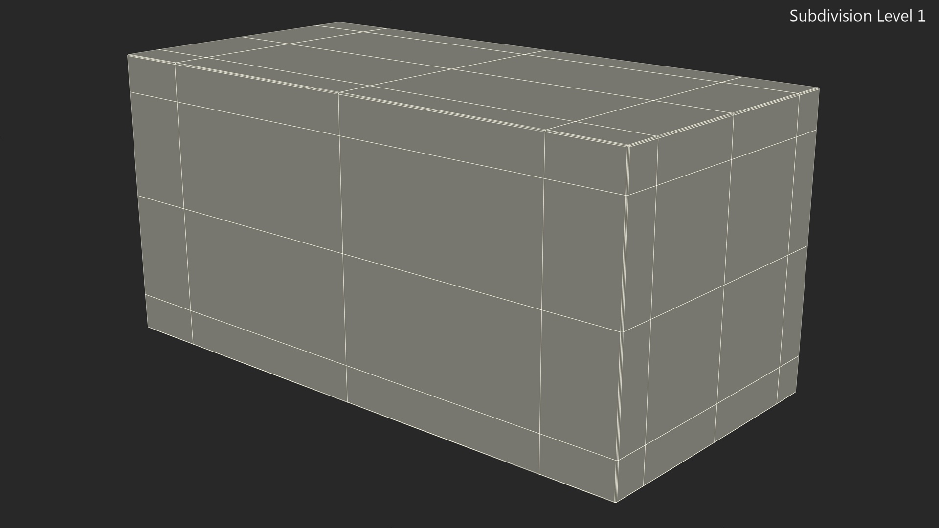 3D model Concrete Solid Brick