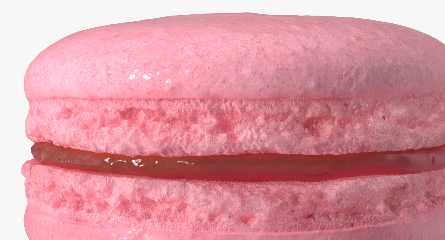 Pink Macaron 3D