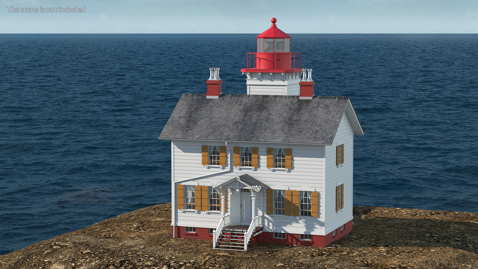 Yaquina Bay Lighthouse 3D