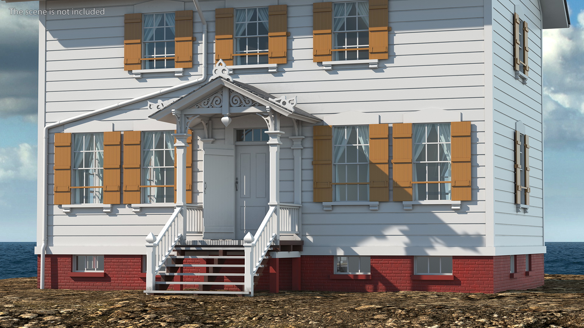 Yaquina Bay Lighthouse 3D