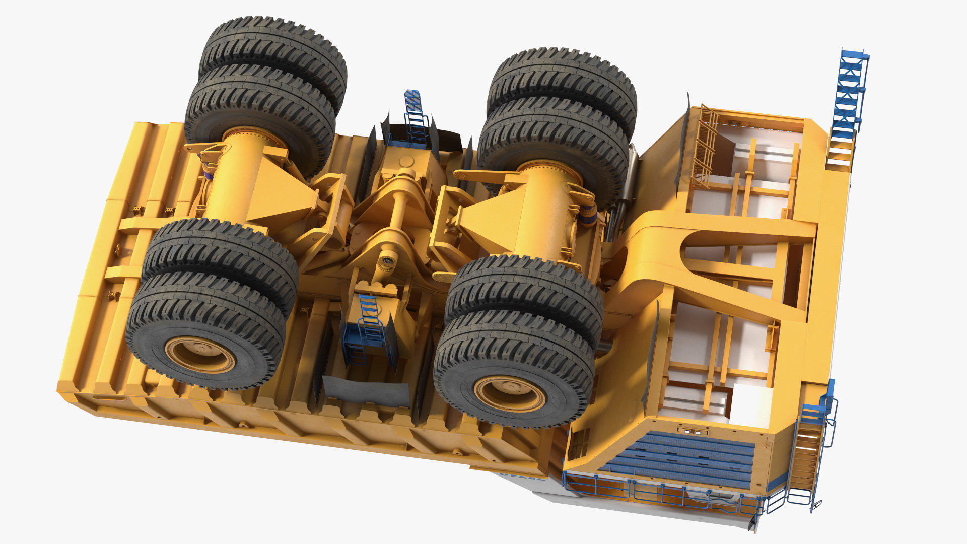 3D Belaz 75710 Haul Truck New Rigged model