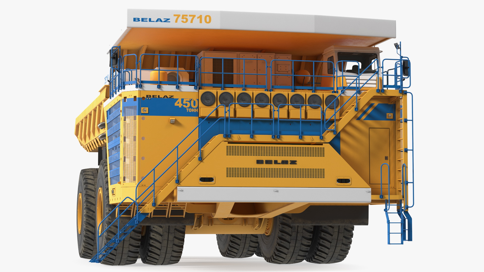 3D Belaz 75710 Haul Truck New Rigged model