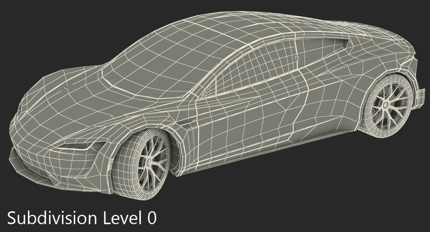 Tesla Roadster 3D model