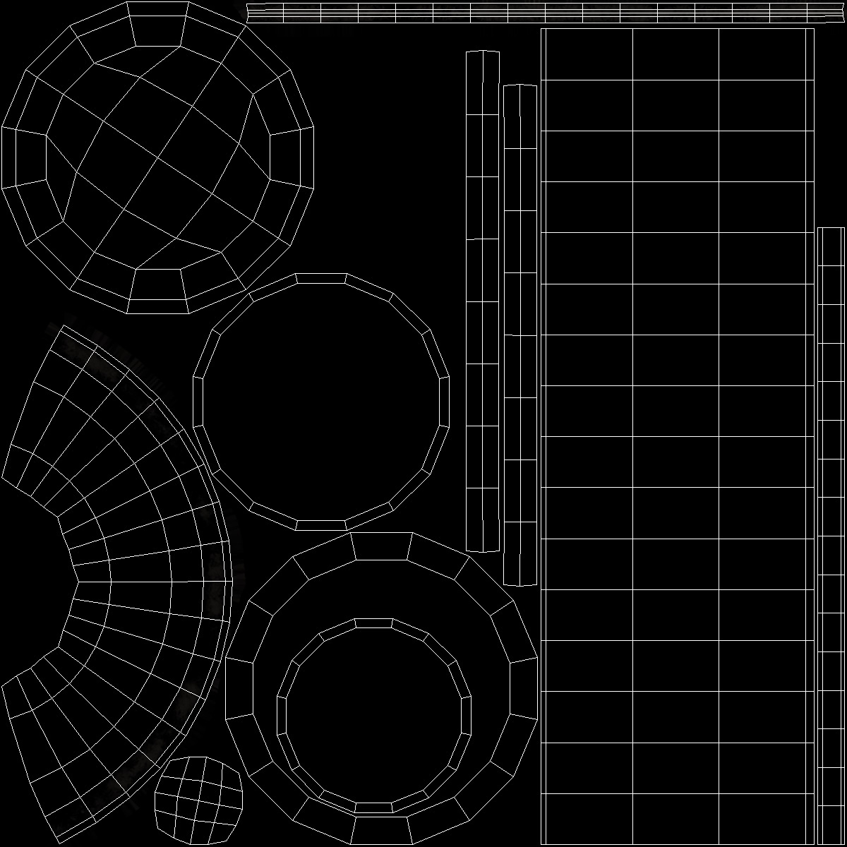 Bullets for Remington Gun Model 95 3D model