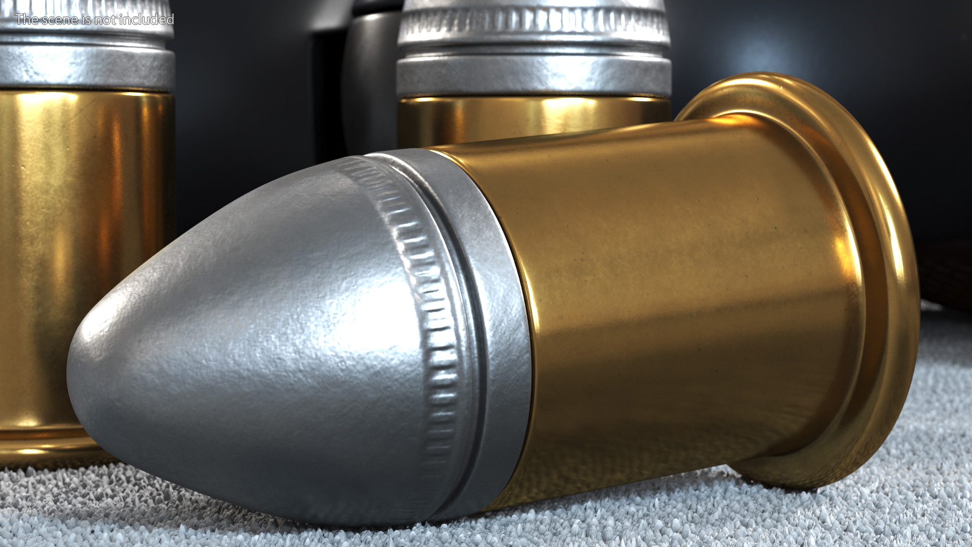 Bullets for Remington Gun Model 95 3D model