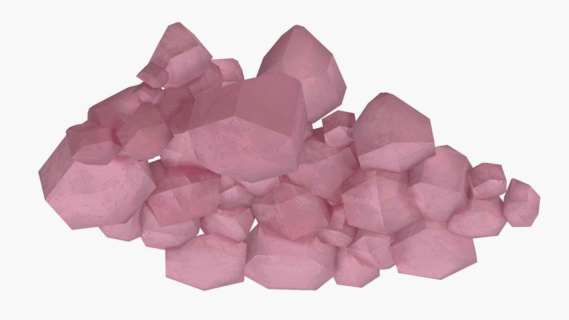 3D Rose Quartz