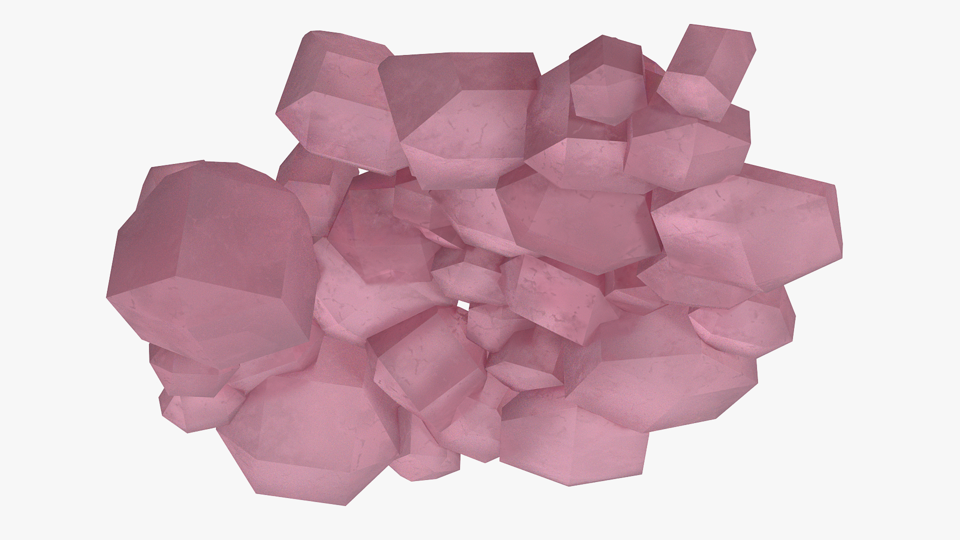 3D Rose Quartz