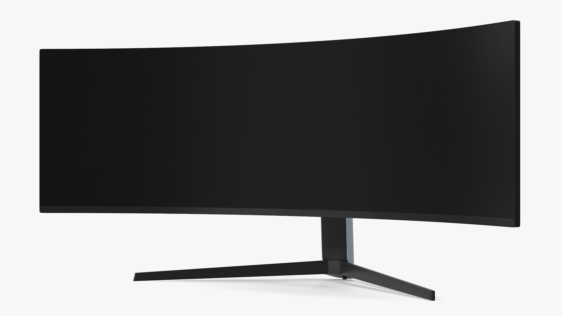 3D model Ultrawide Curved Gaming Monitor OFF