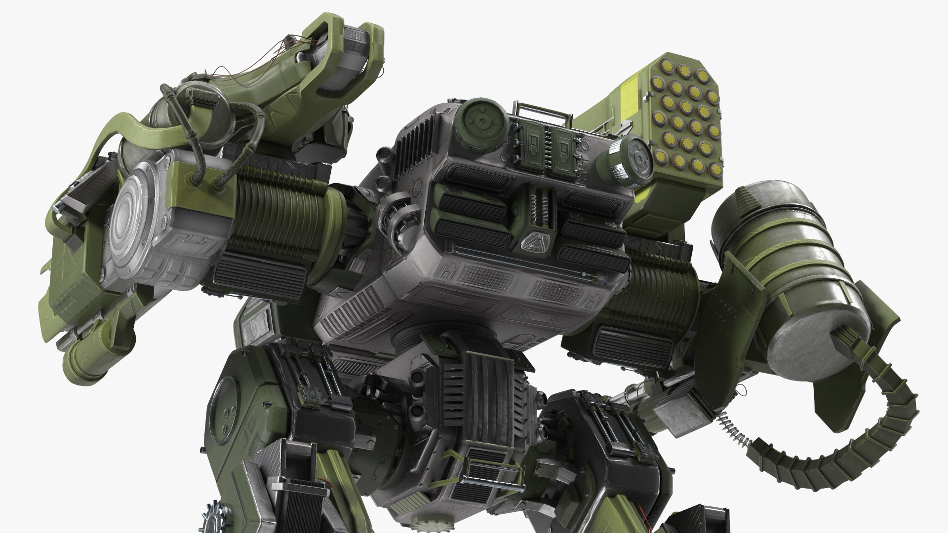 Piloted Large Robot 3D model