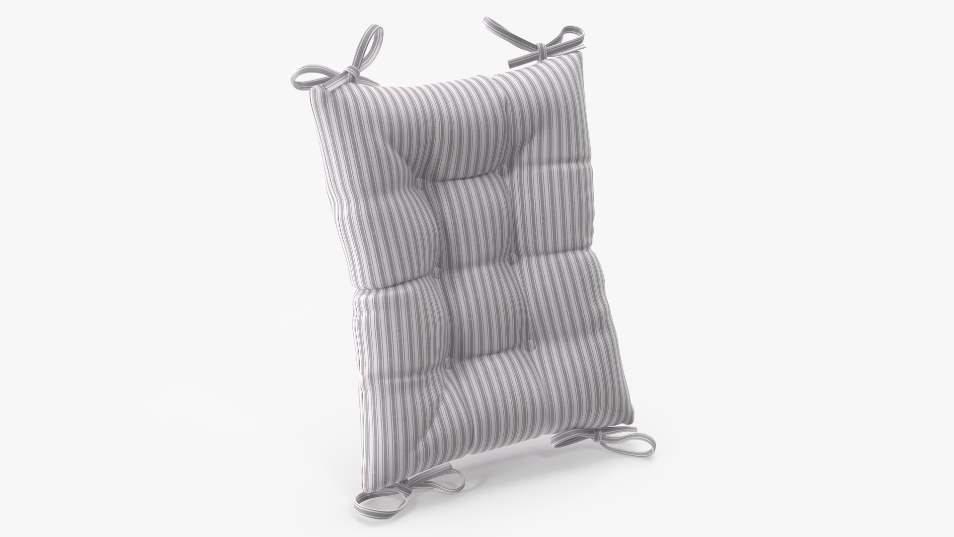 3D Chair Back Cushion Striped