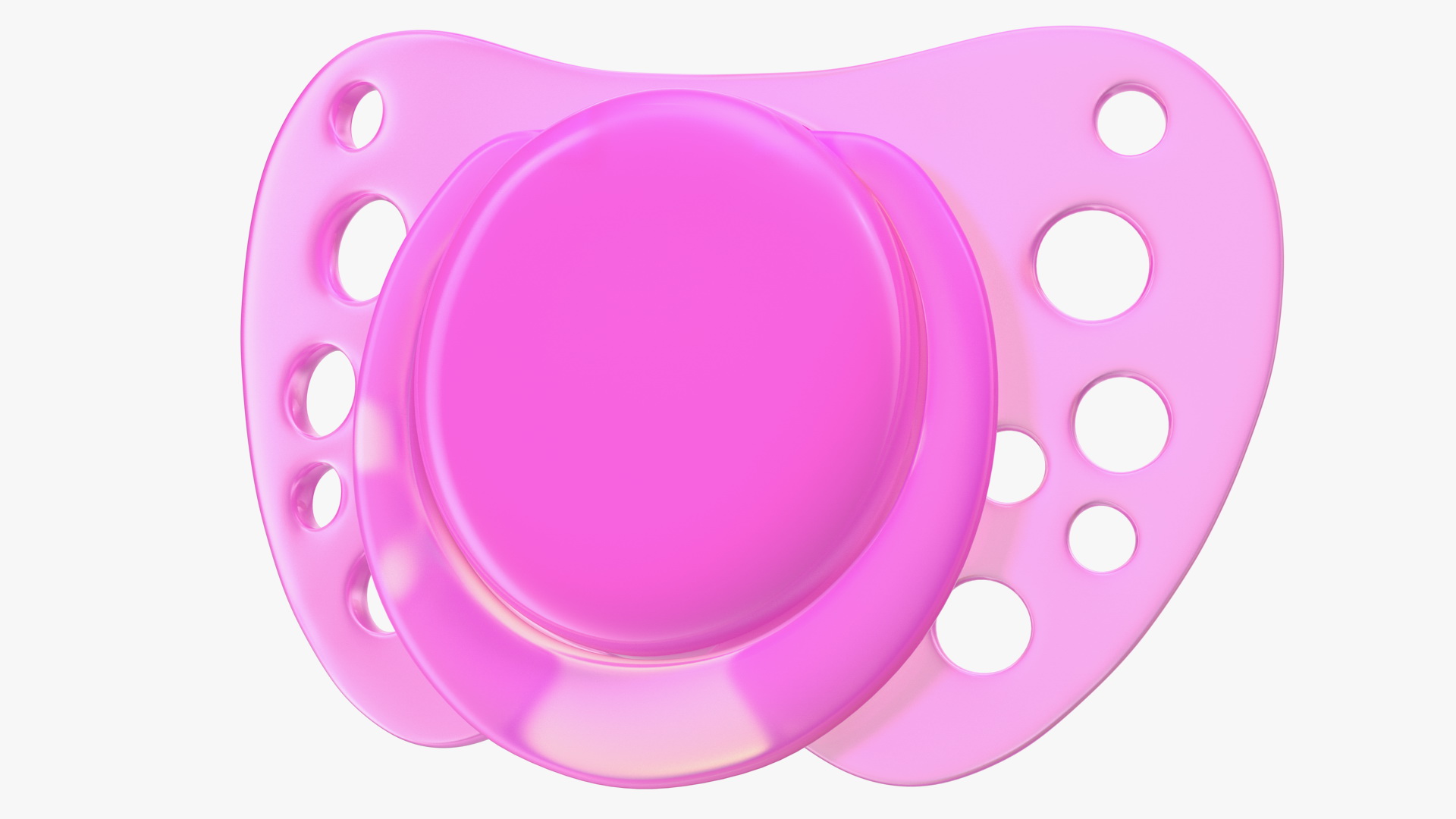 3D model Pink Baby Dummy