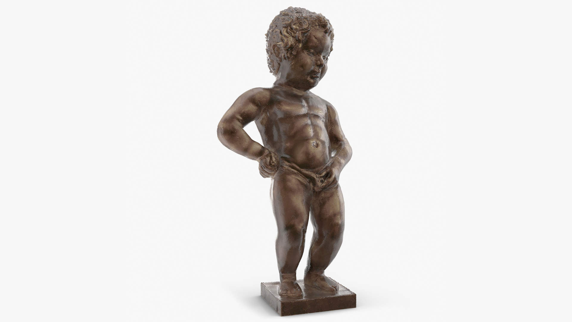 Manneken Pis Statue 3D model