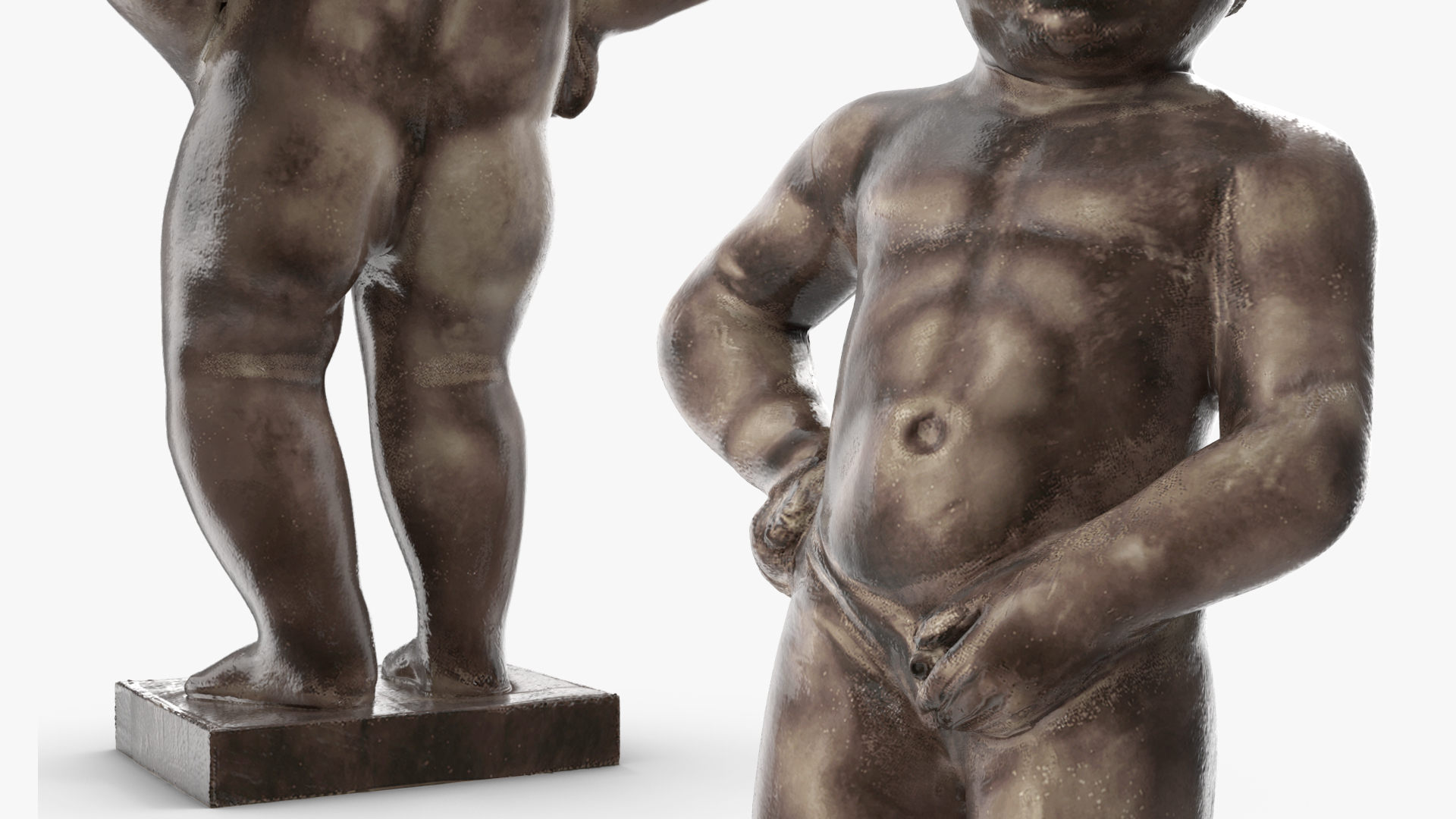 Manneken Pis Statue for 3D Print 3D