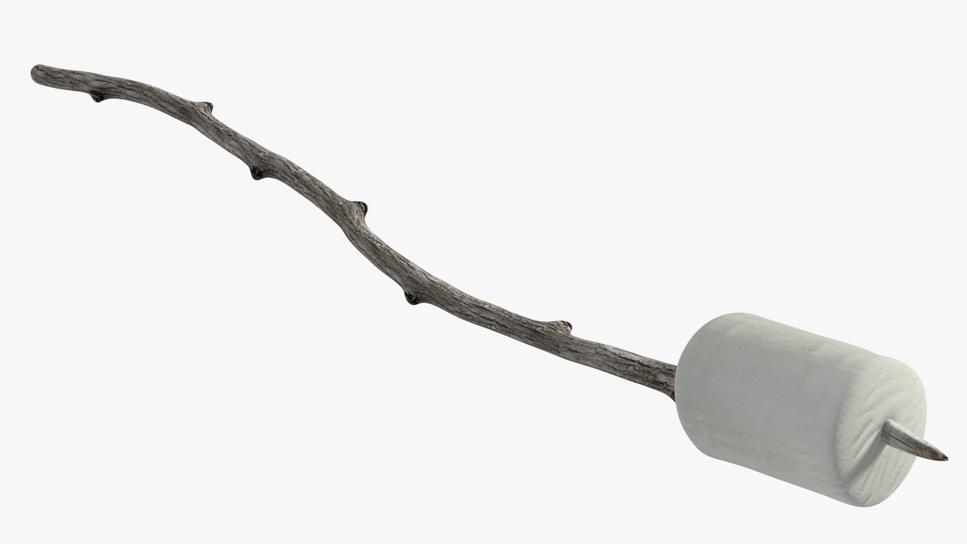 3D model Marshmallow on Stick