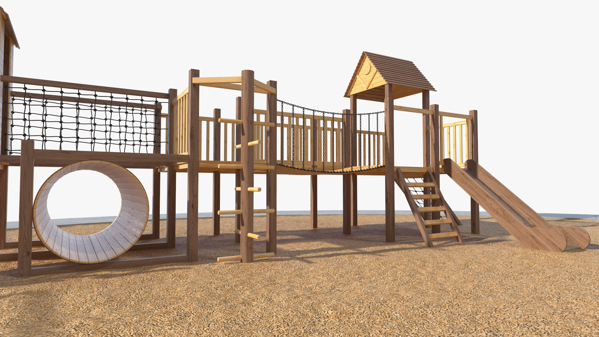 Wooden Playground 3D