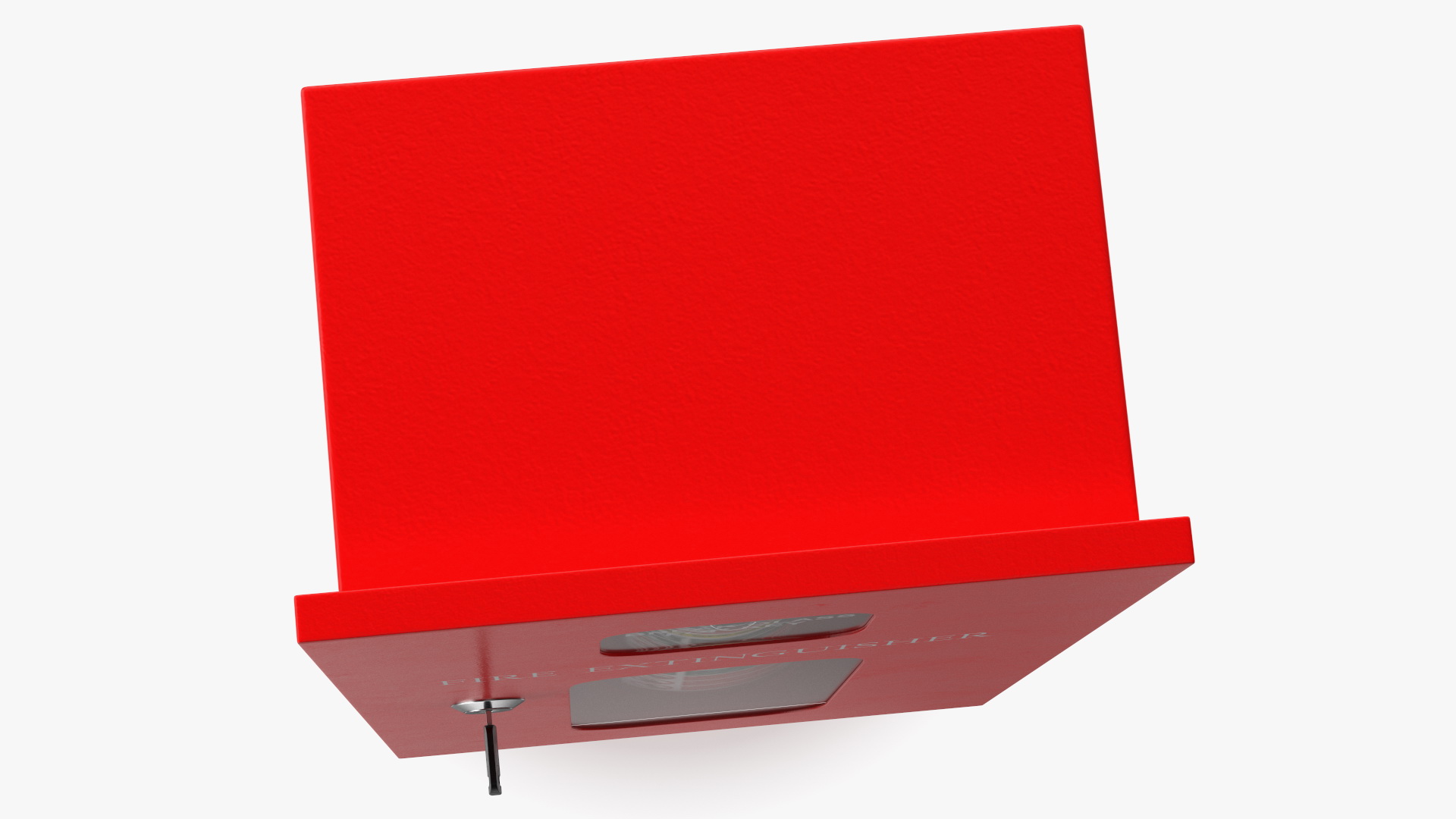 Fire Extinguisher Cabinet Set 3D model