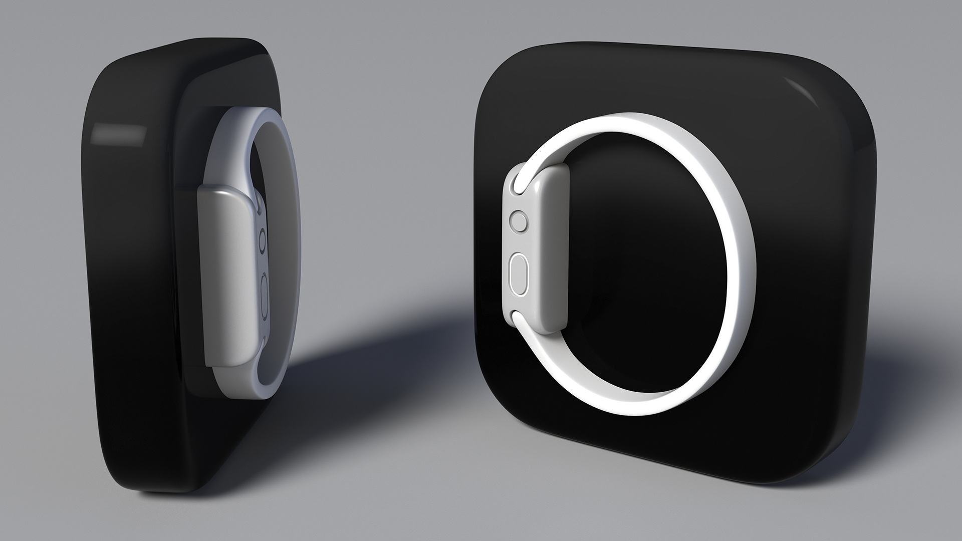 3D iPhone iOS Watch Icon