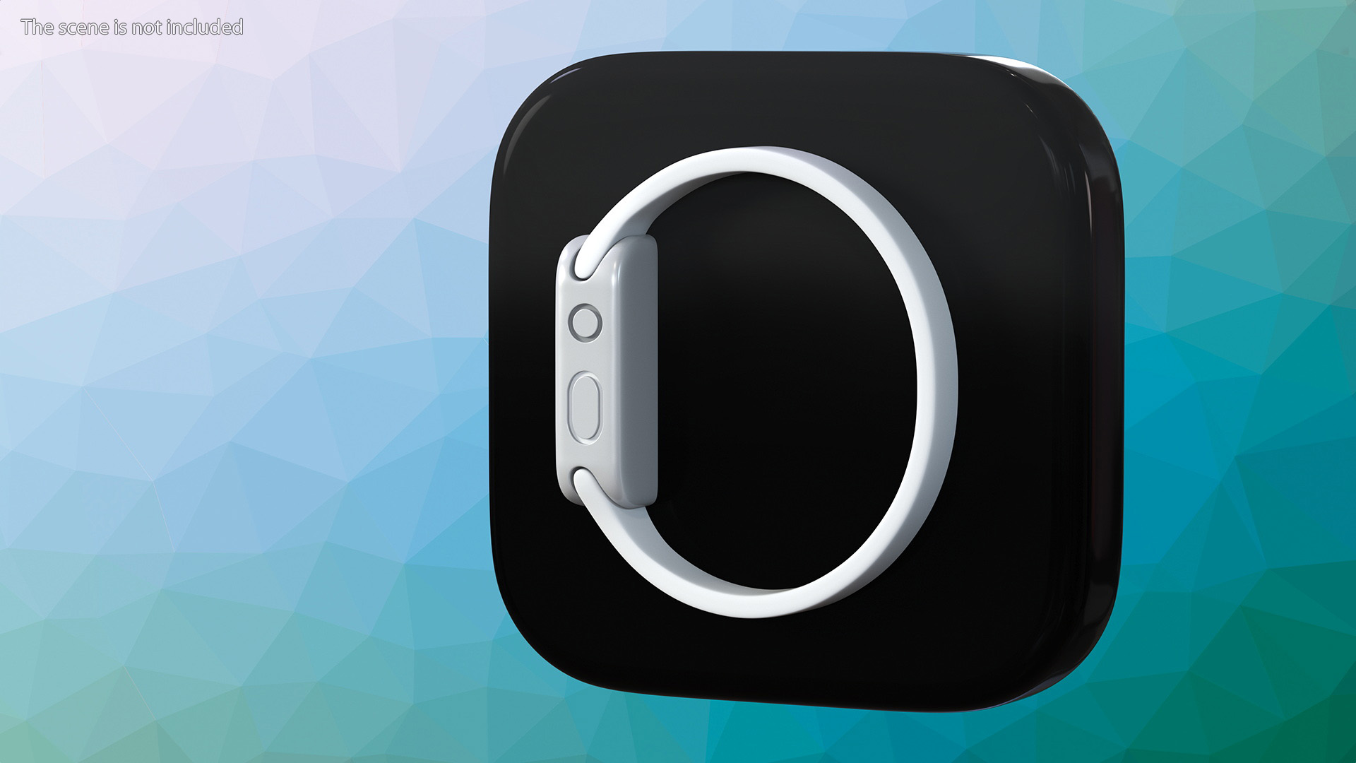 3D iPhone iOS Watch Icon