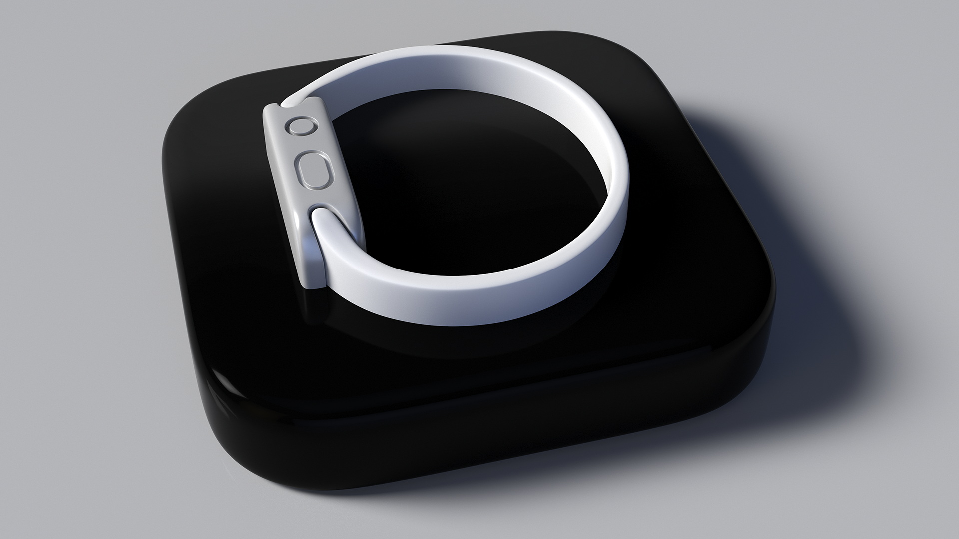 3D iPhone iOS Watch Icon