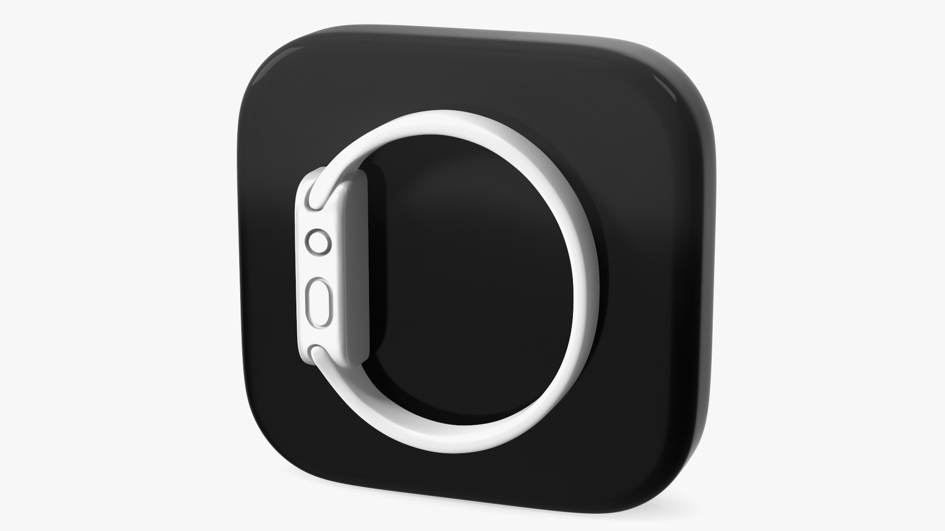 3D iPhone iOS Watch Icon