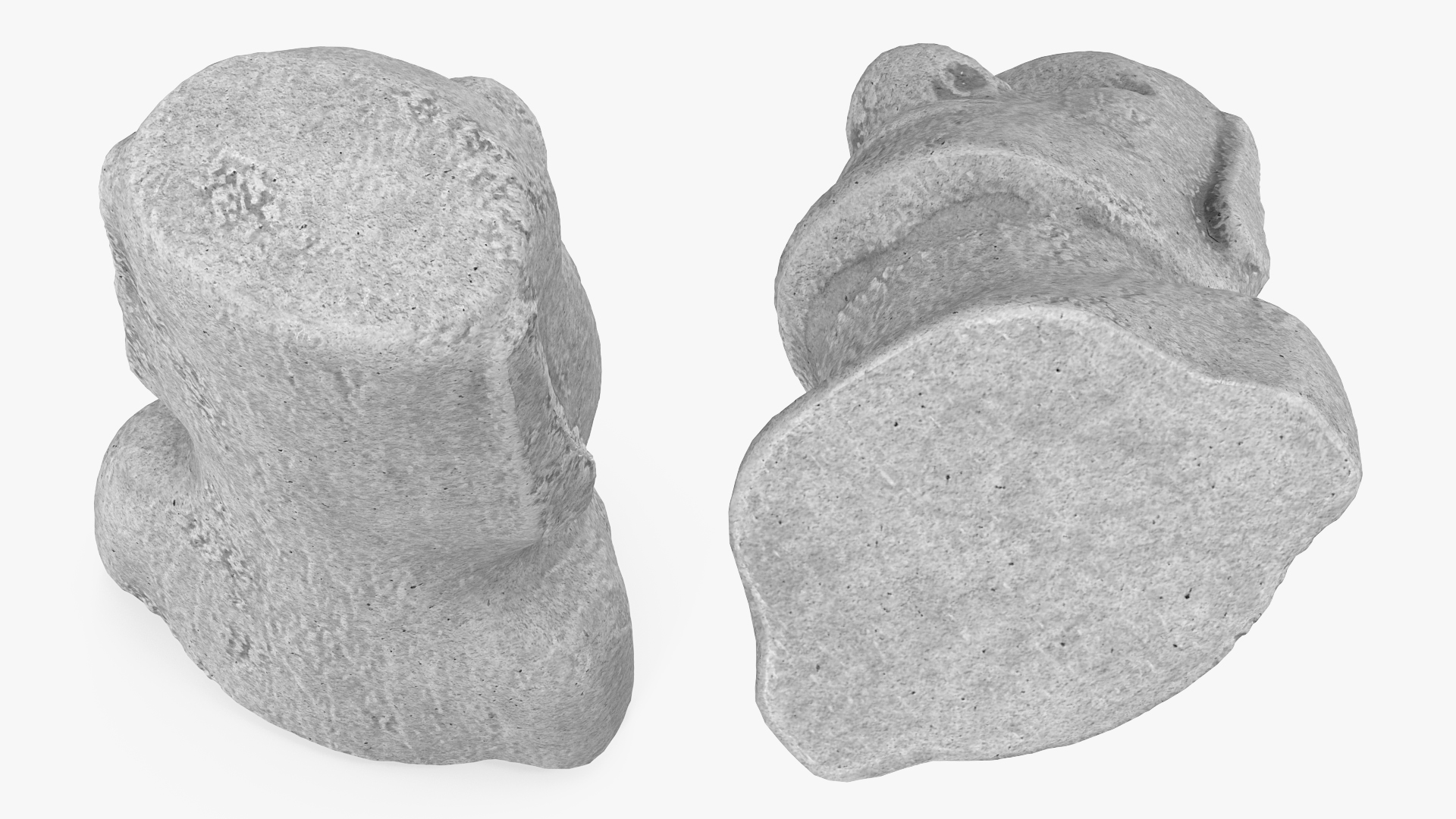 3D Easter Island Rock Moai Statue for 3D Print model