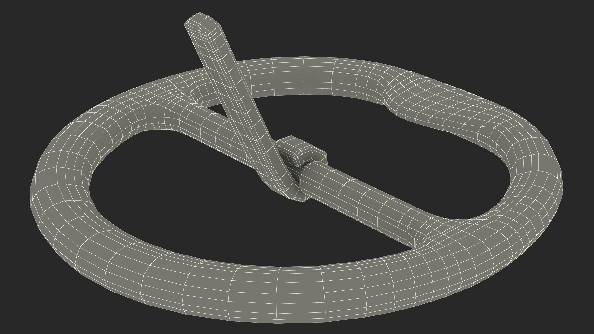 3D model Used Round Belt