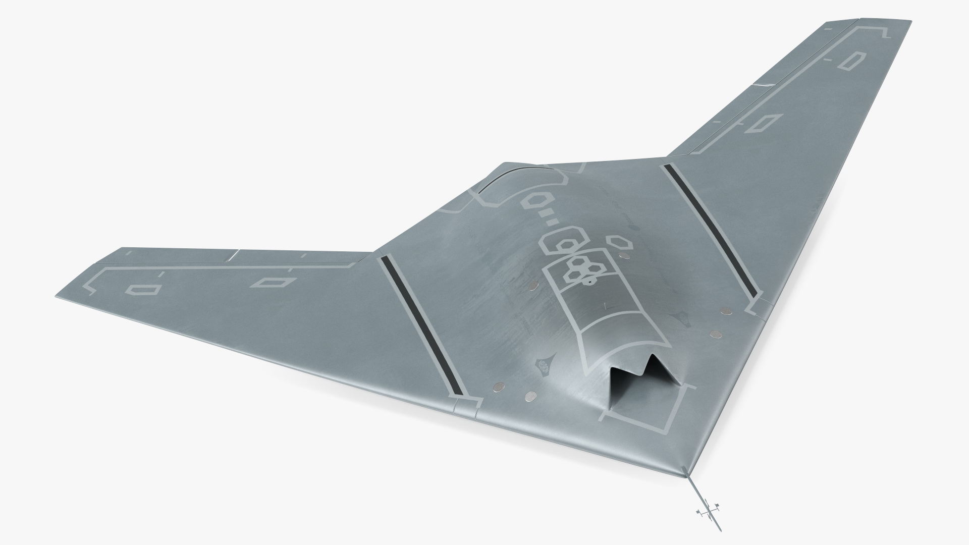 Stealth UCAV Flight 3D model