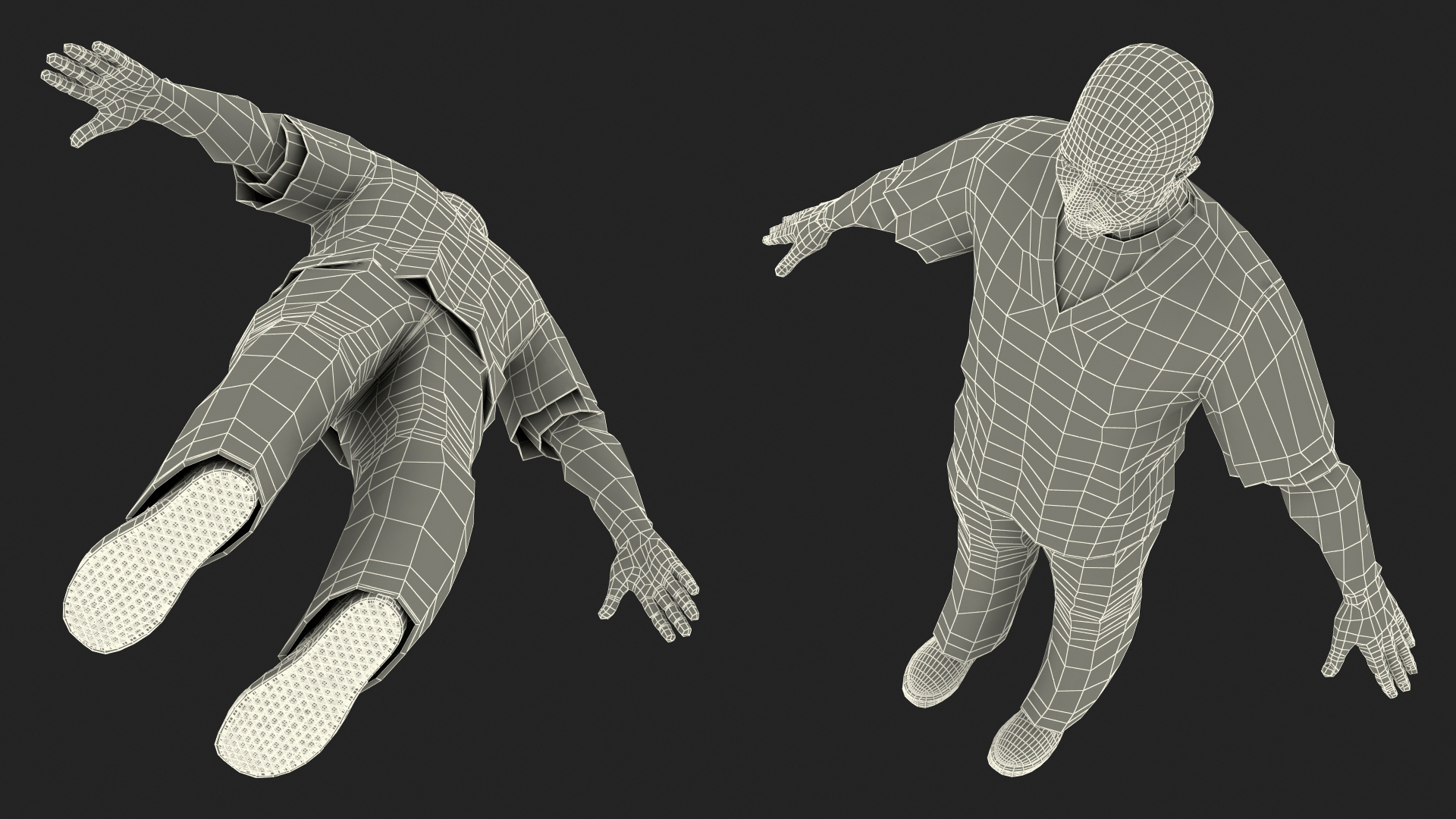 3D Male Prisoner model