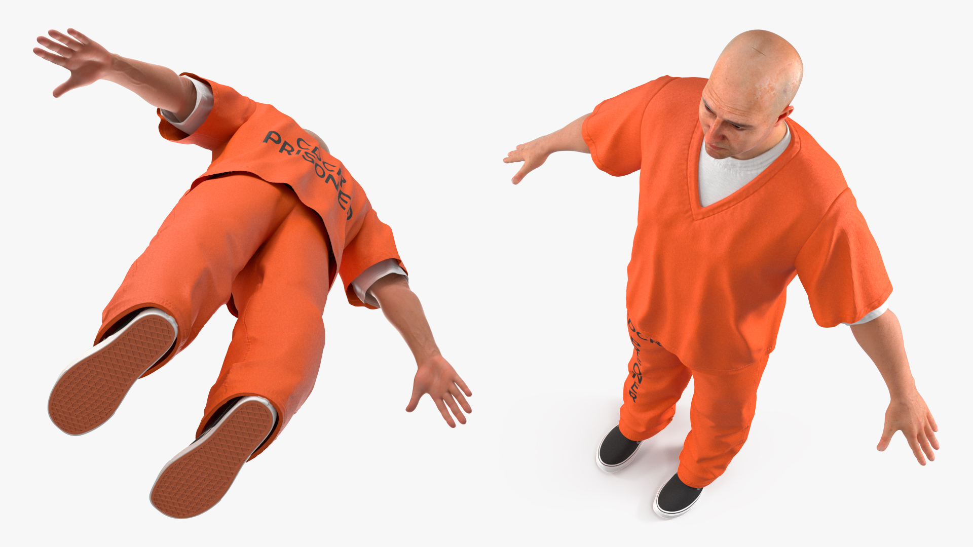 3D Male Prisoner model