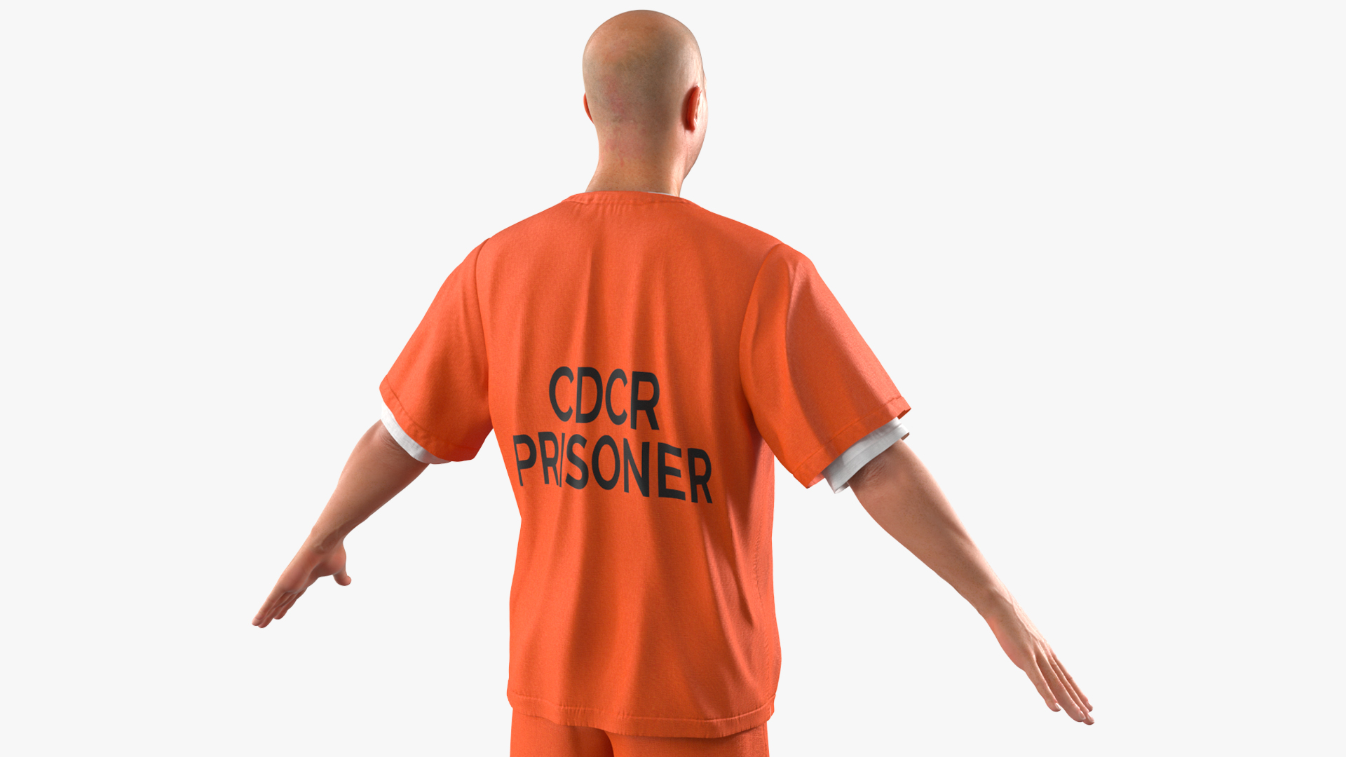 3D Male Prisoner model