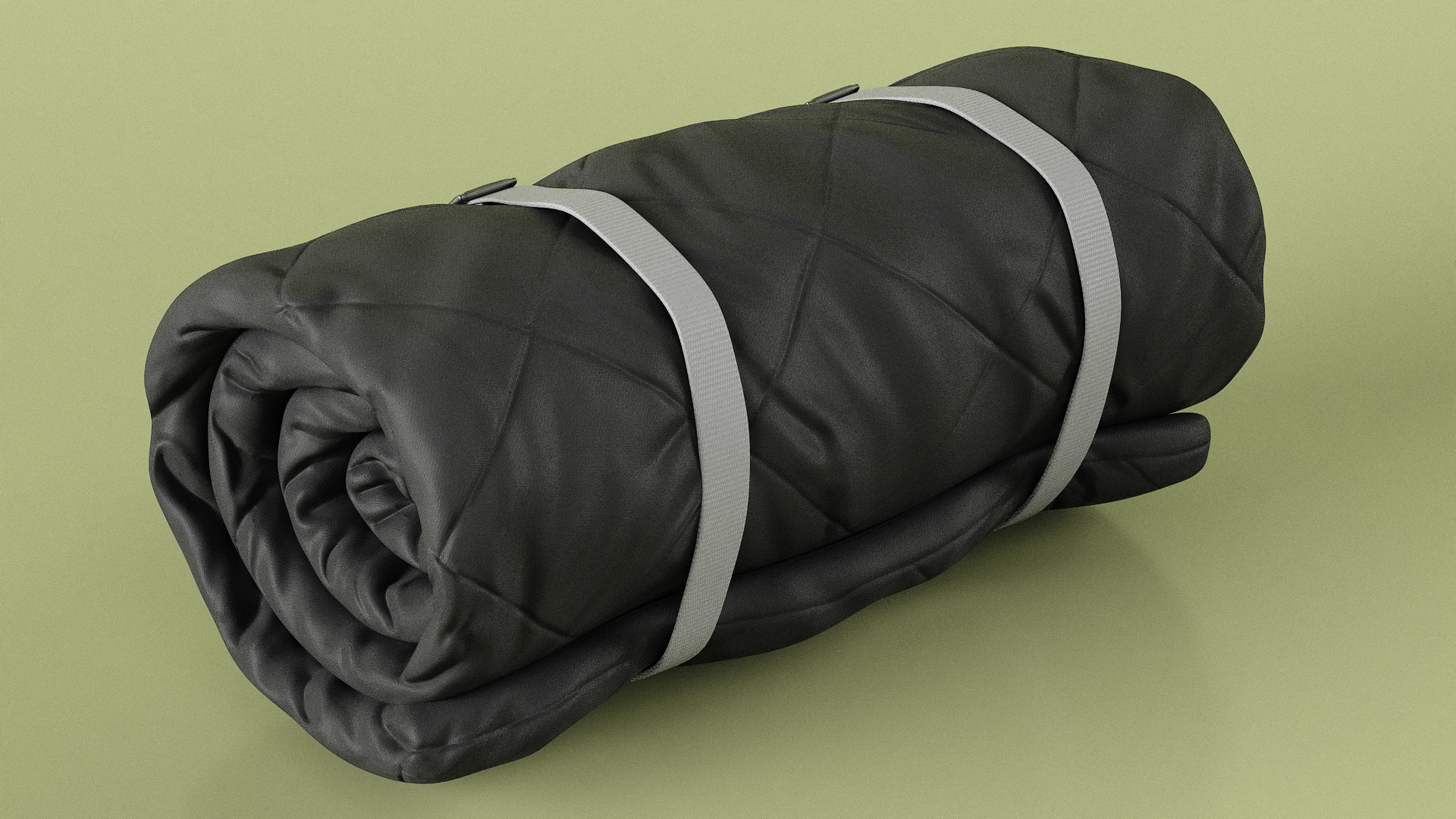 3D Rolled Sleeping Bag with Straps