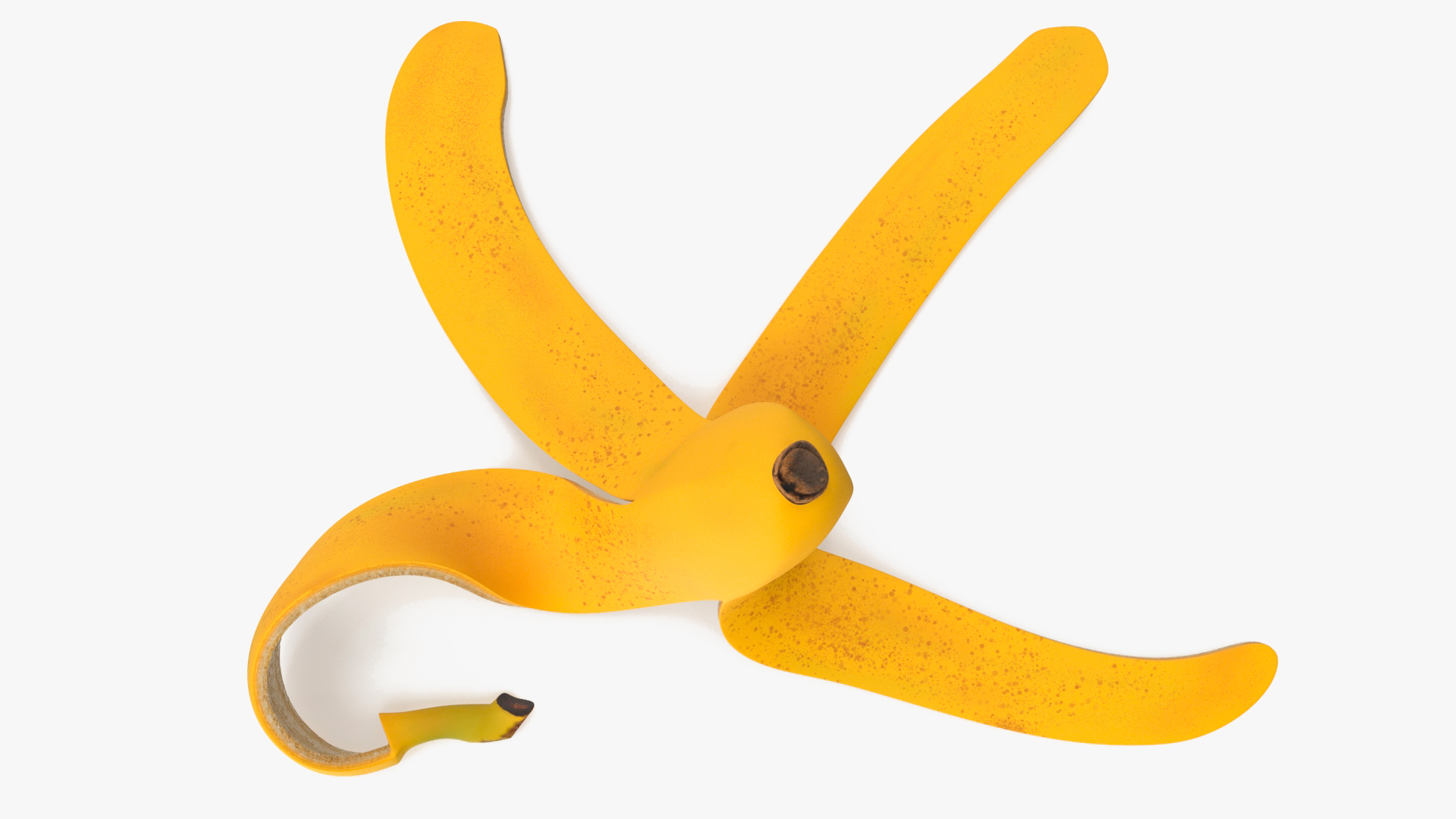 3D Banana Peel