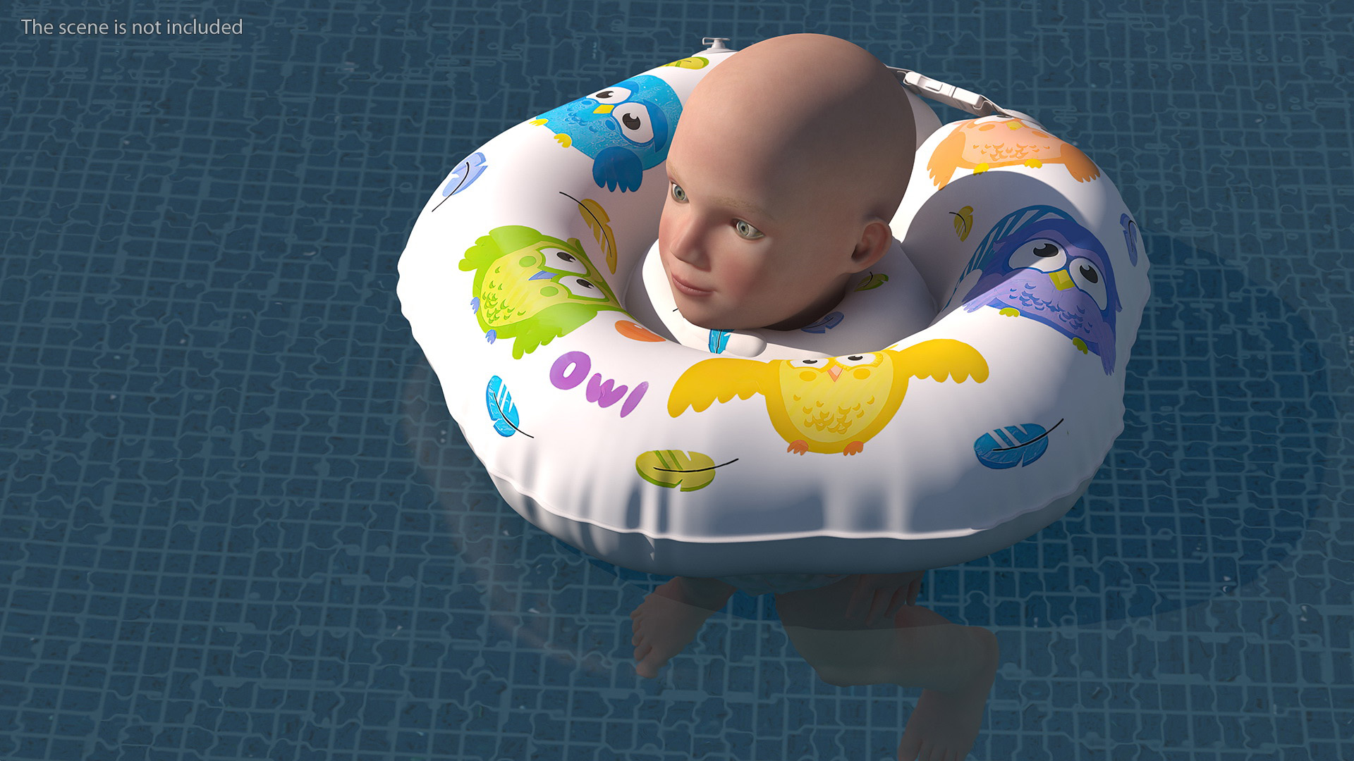 3D model Baby Neck Float Ring