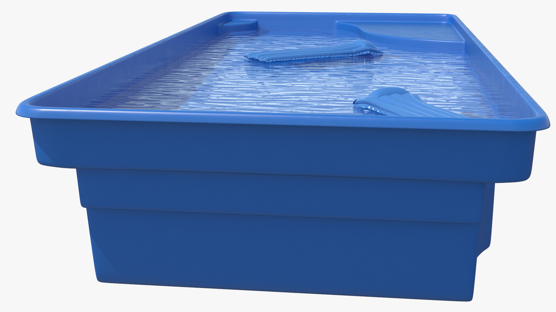 3D Tuscan Pool and Air Mattress model