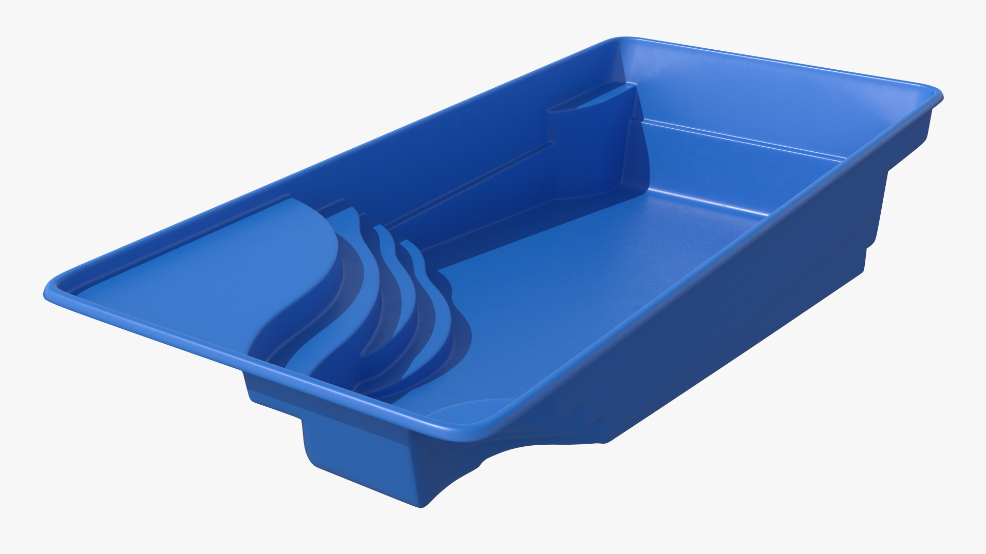 3D Tuscan Pool and Air Mattress model