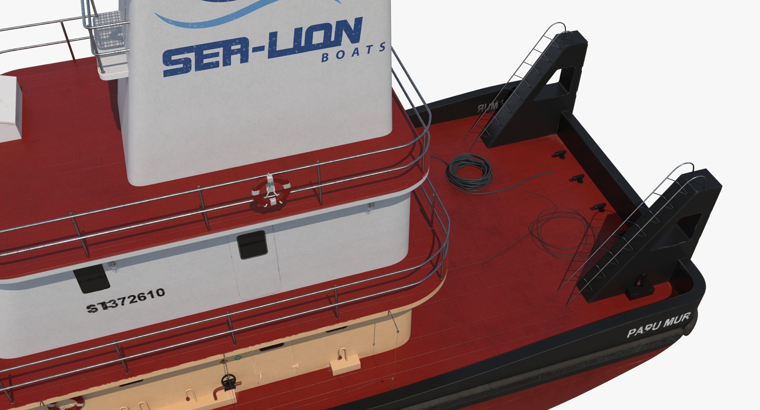 3D model Pushboat