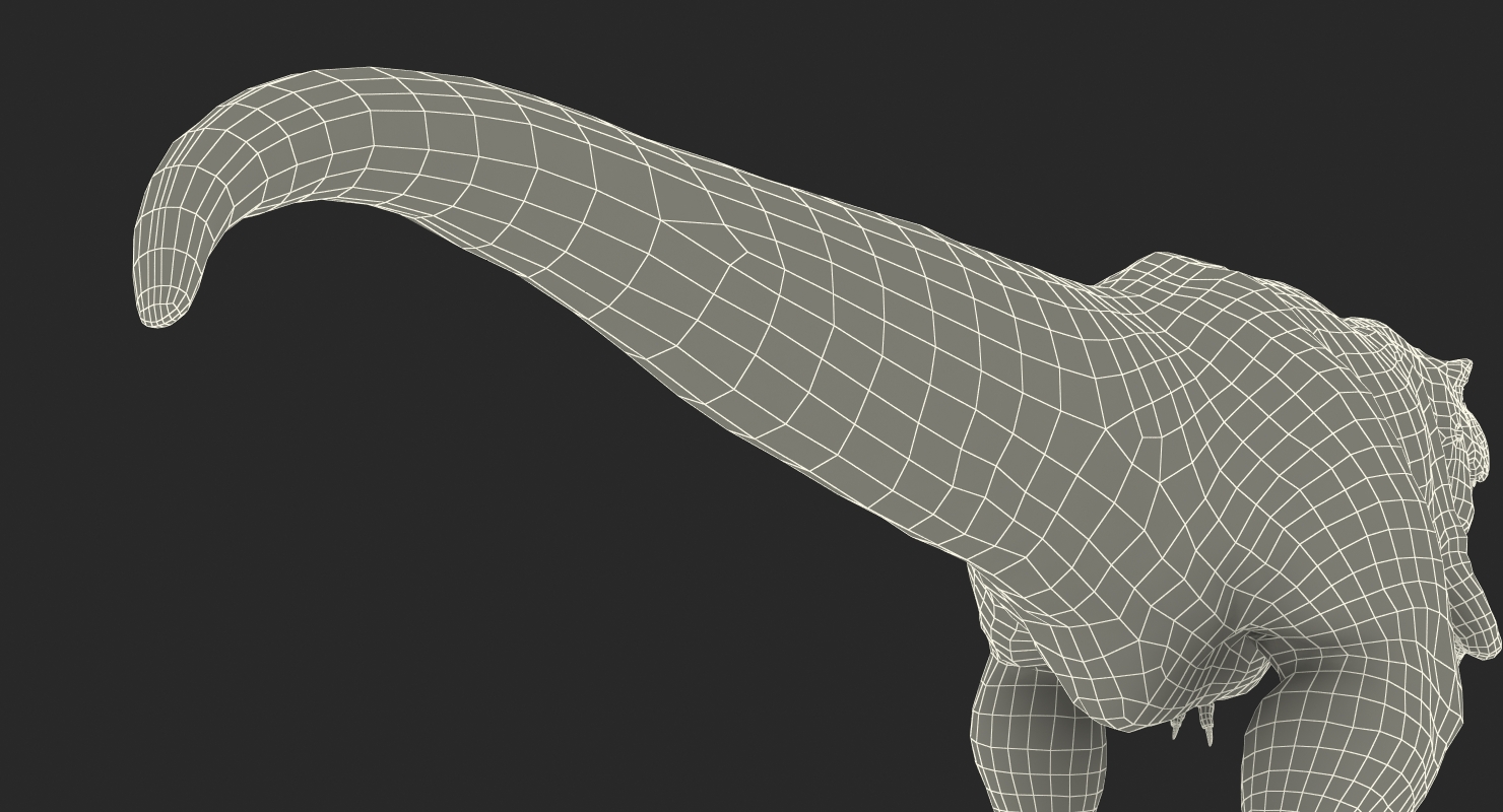 3D model Tyrannosaurus Rex Walking