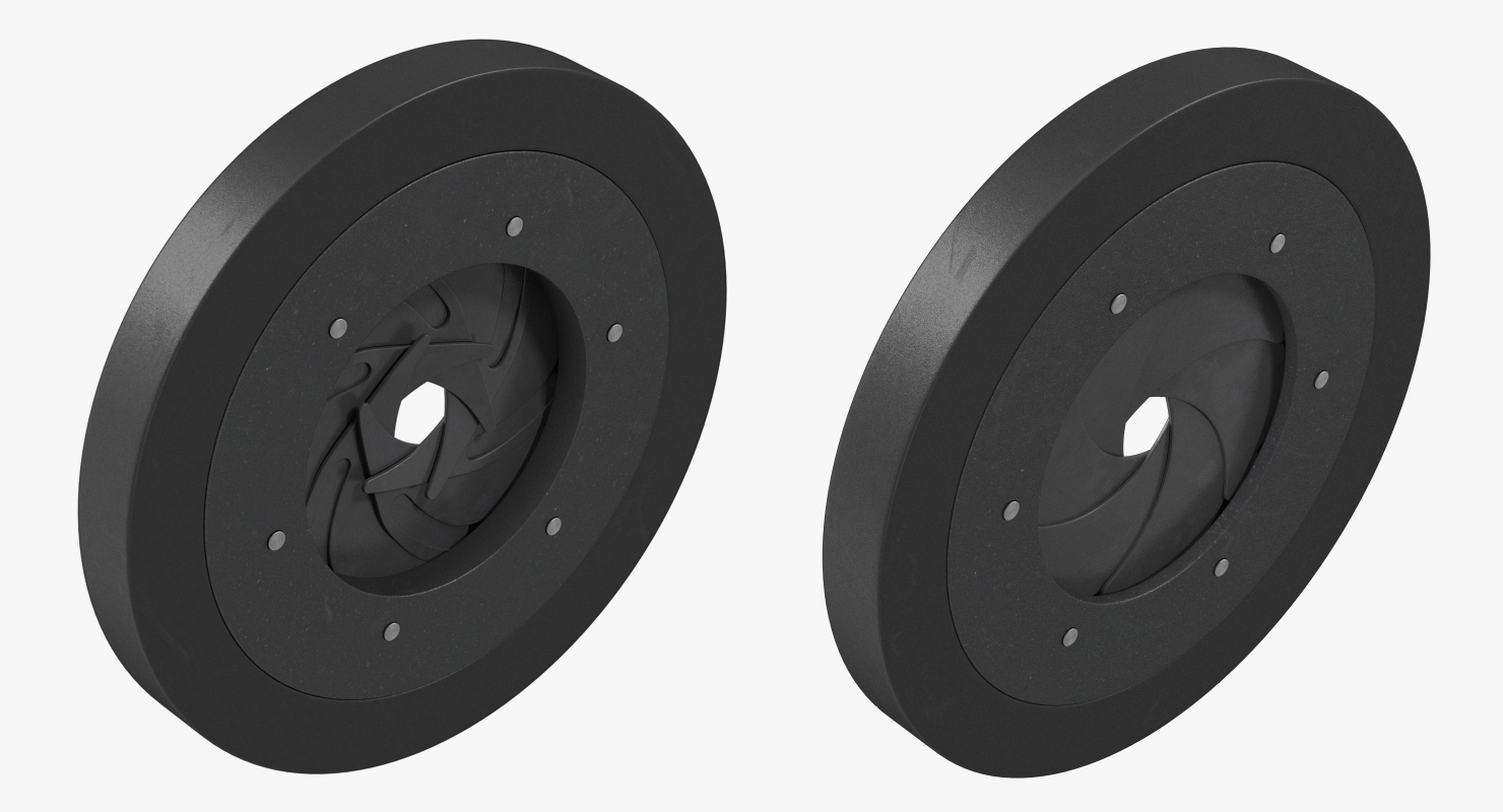 3D Camera Iris Rigged model