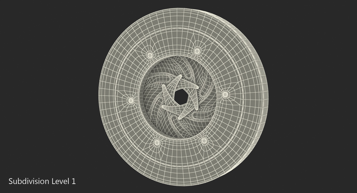 3D Camera Iris Rigged model