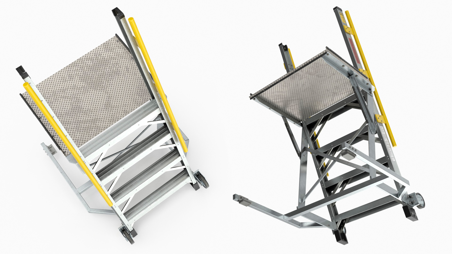 Aircraft Platform Ladder 3D model